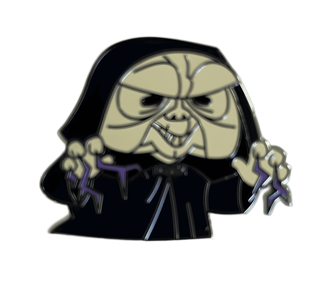 Emperor Palpatine Disney pin