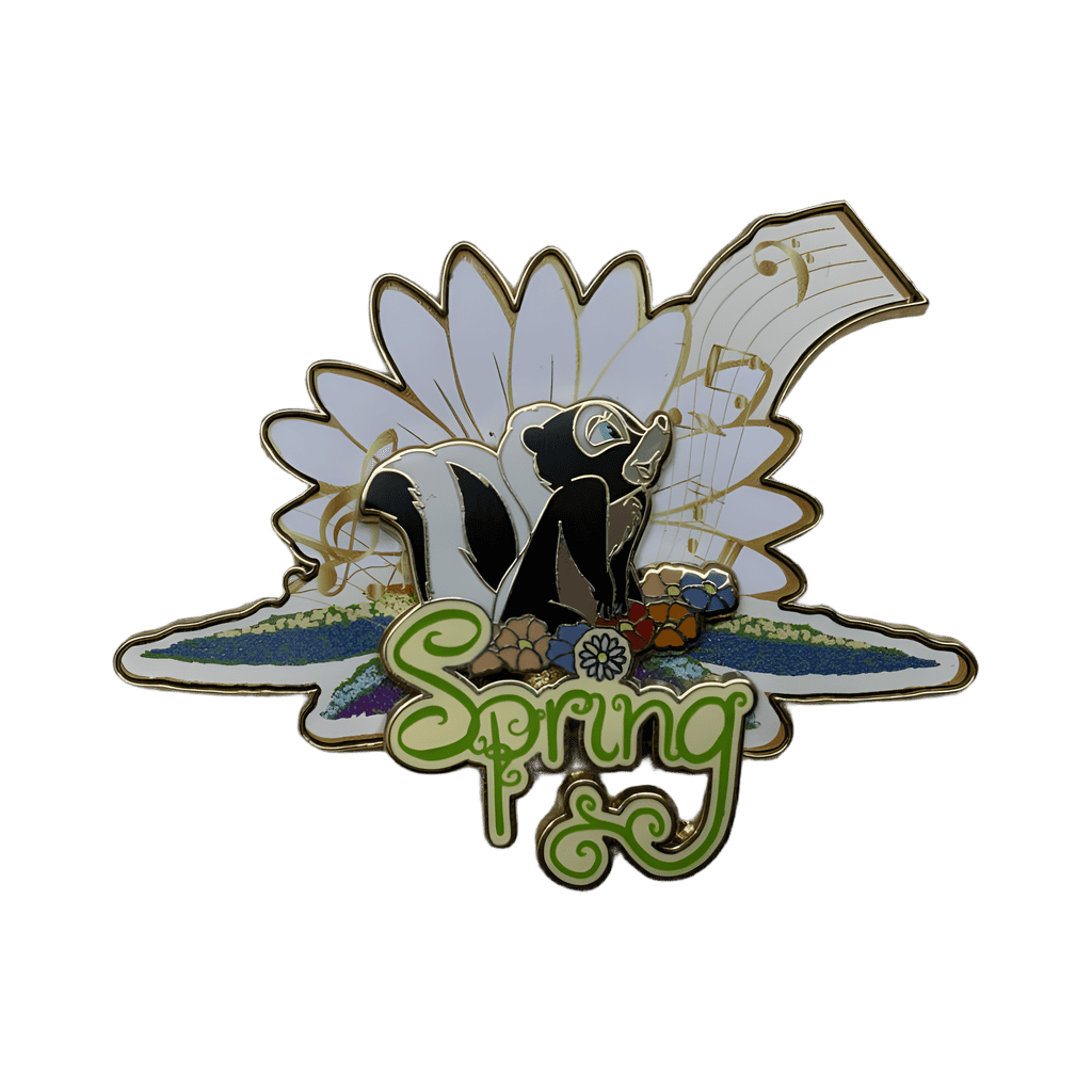 Flower - spring Disney pin
