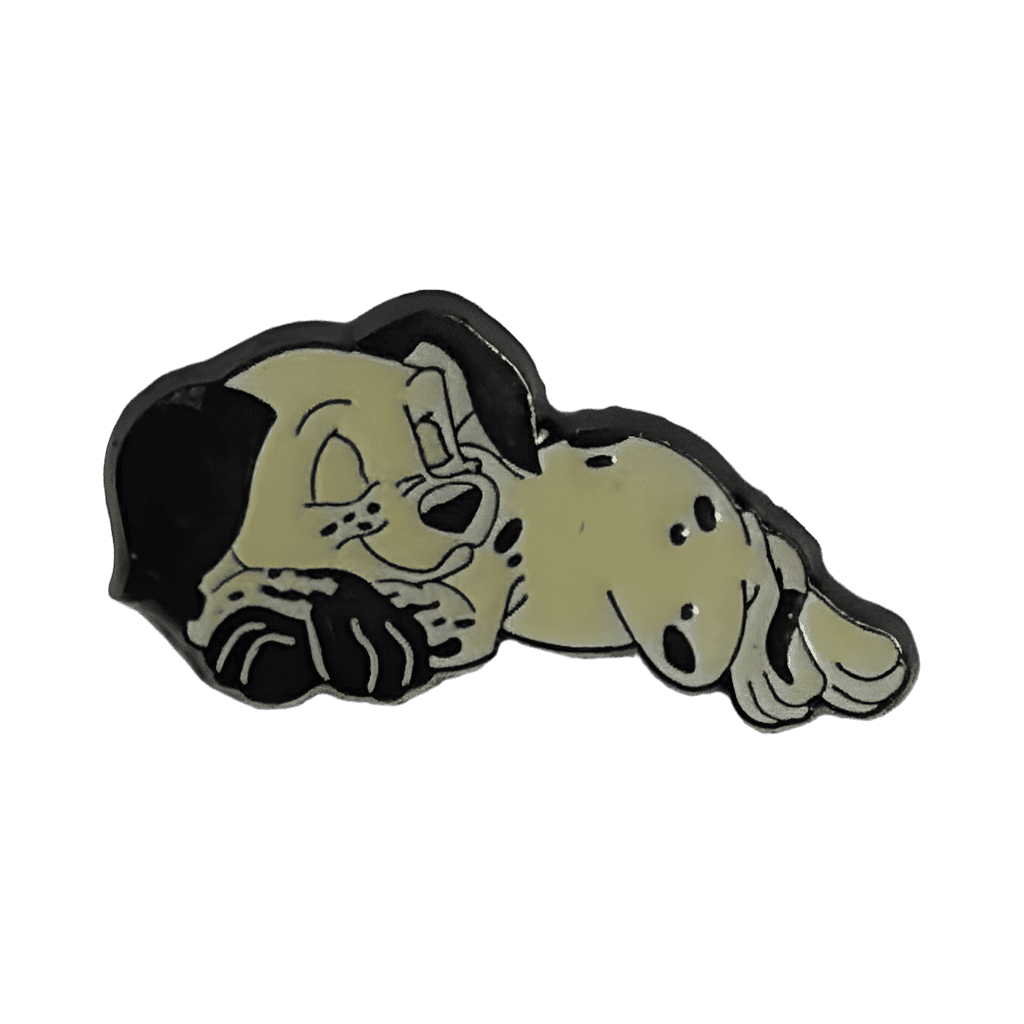 Sleeping Dalmatian Puppy Disney pin