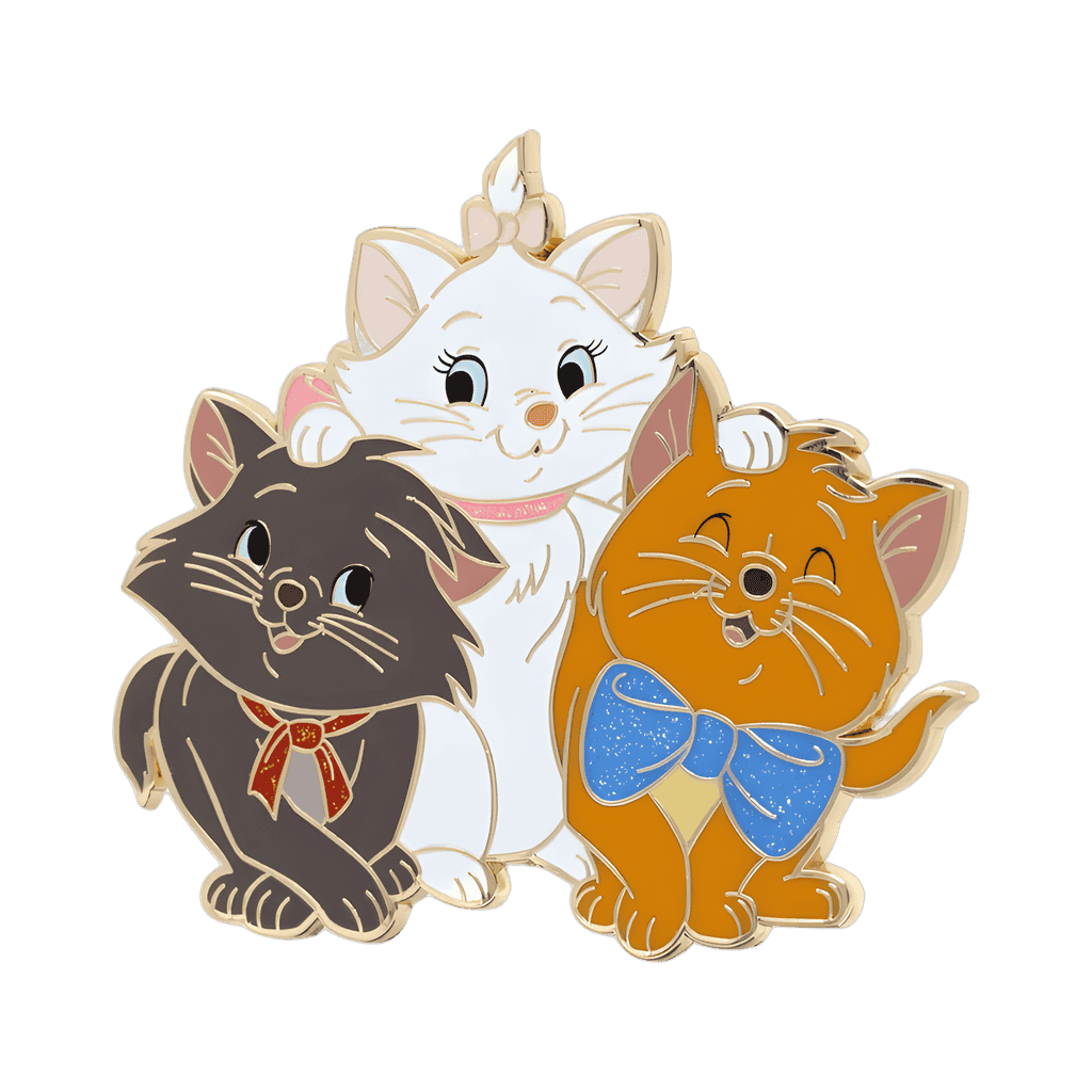 The Aristocats Kittens - Pink A La Mode (PALM) Disney pin