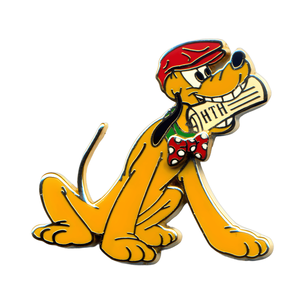 Newsie Pluto Disney pin