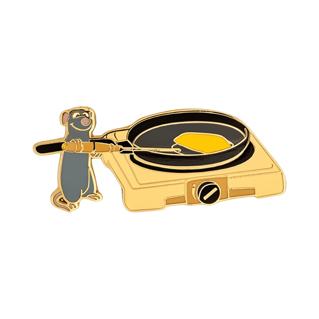 Remy Omelette Disney pin