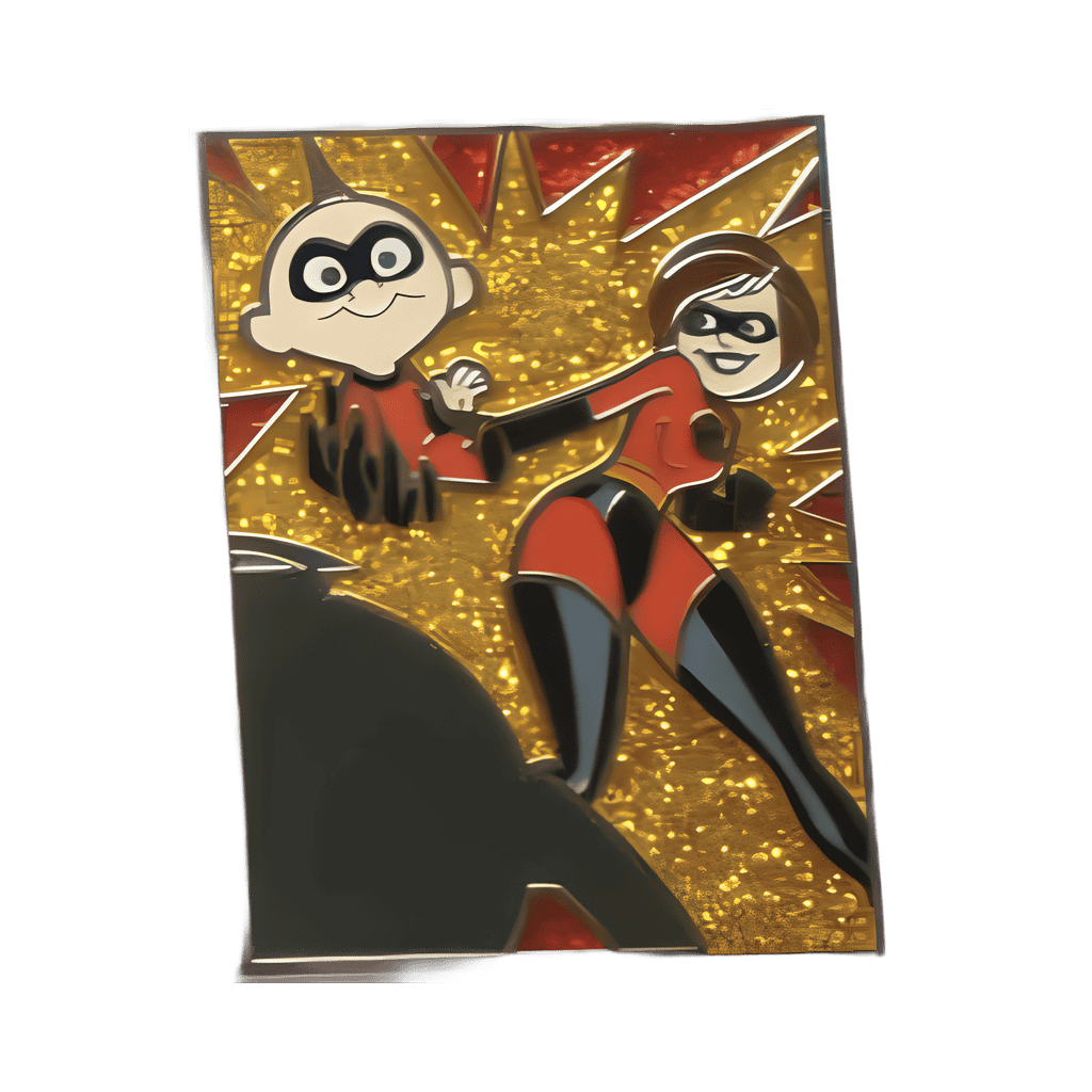The Incredibles - Elatigirl and Jack Jack Disney pin