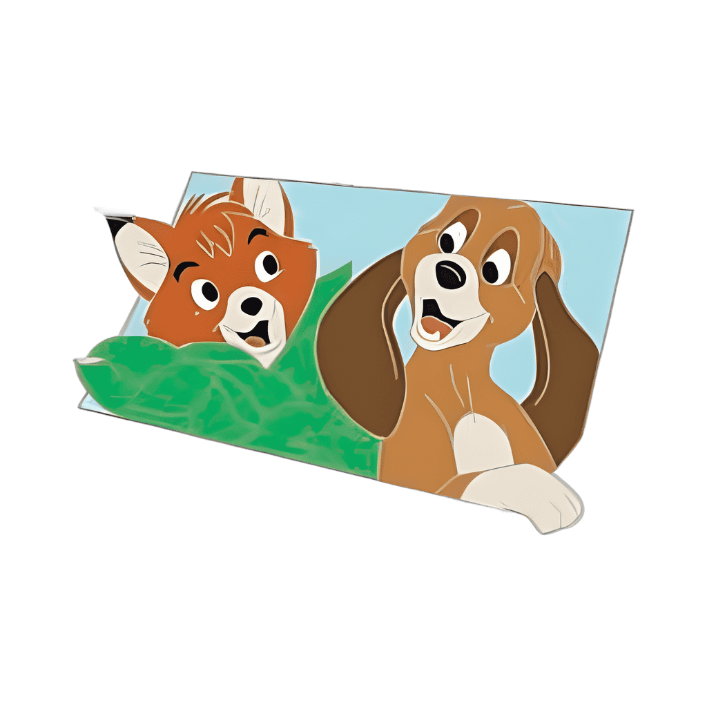 Copper & Tod Disney pin