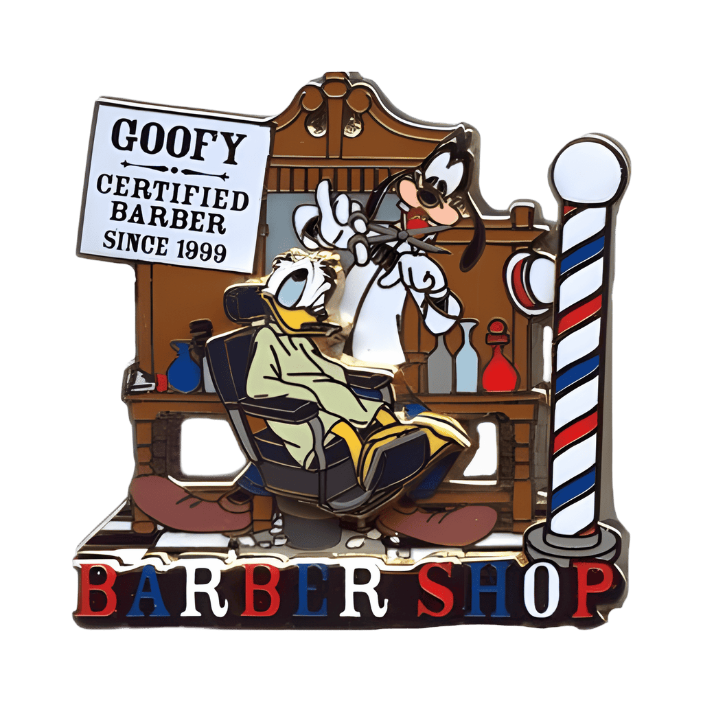 Barber Shop Disney pin