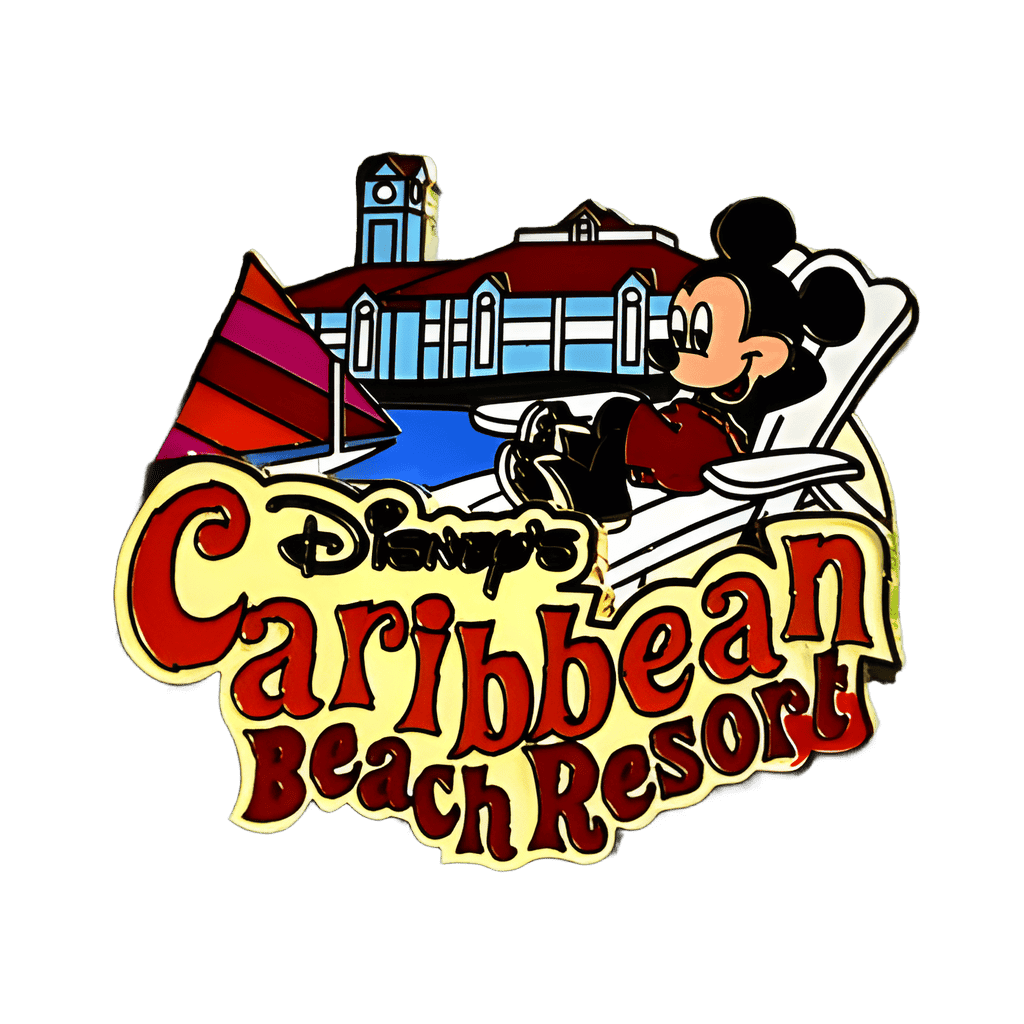 Mickey Mouse in a Beach Chair Disney pin