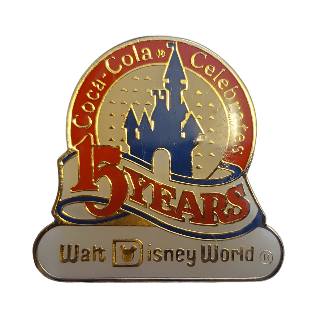 Coca-Cola Celebrates 15 Years Disney pin