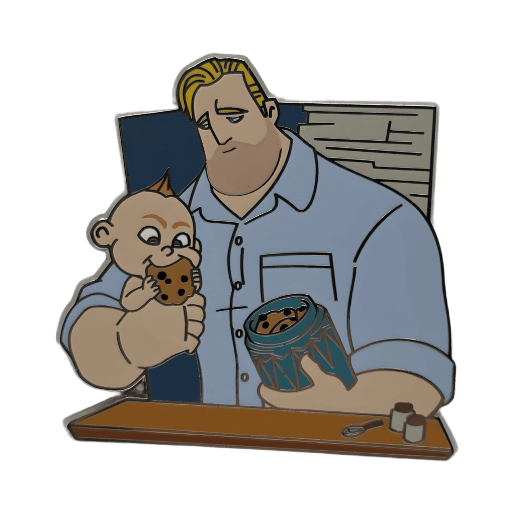 Mr. Incredible and Jack-Jack Disney pin