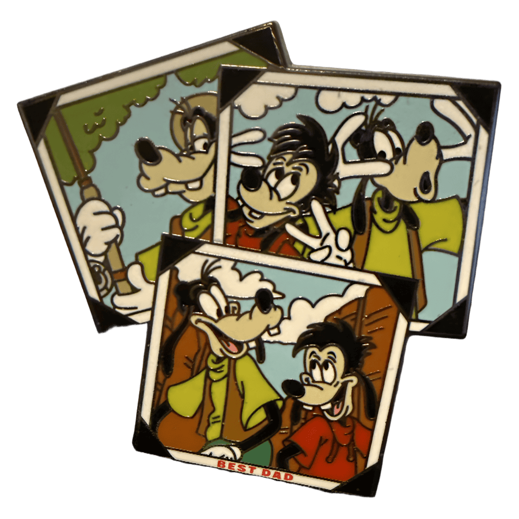 Max and Goofy Polaroids Disney pin
