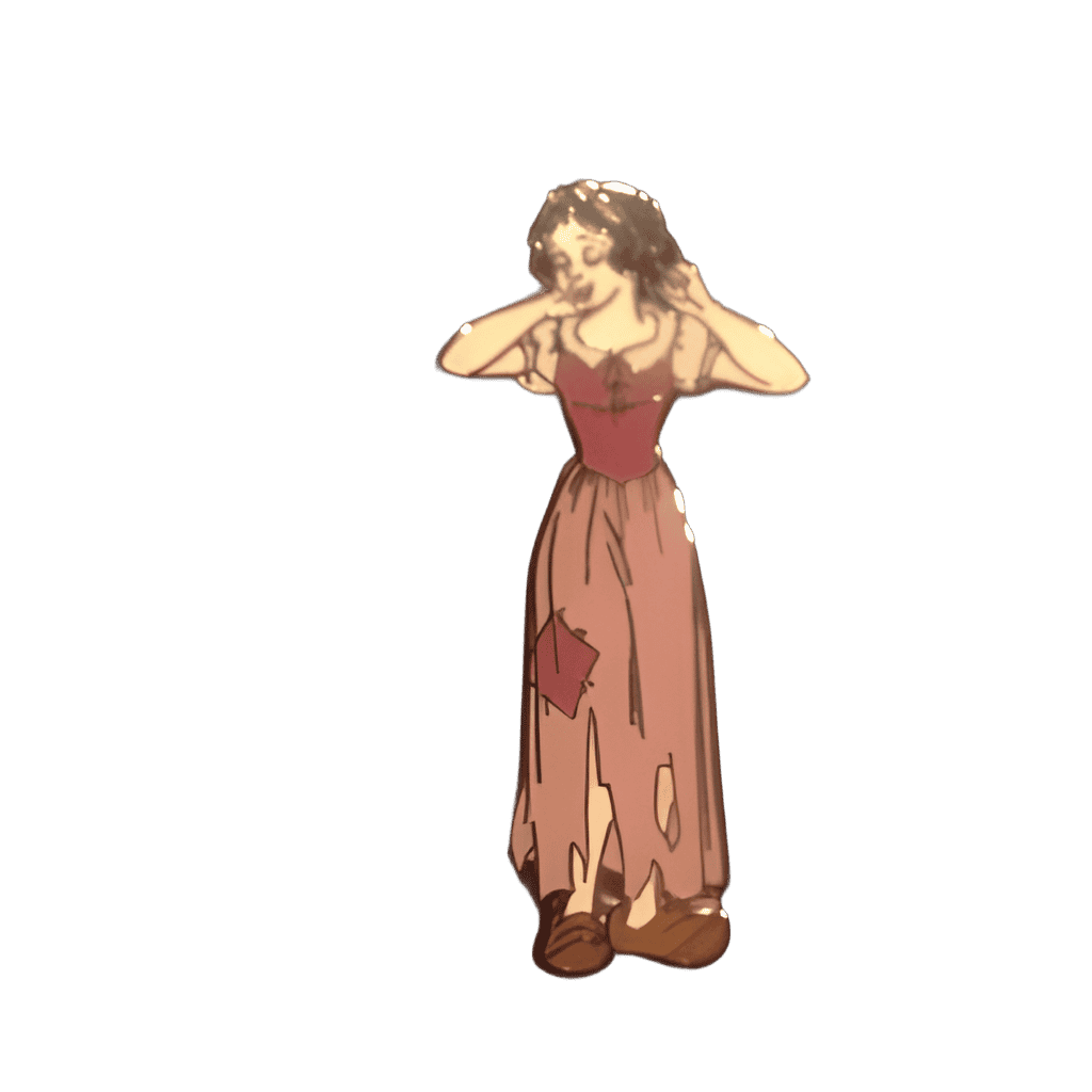 Snow White in rags Disney pin