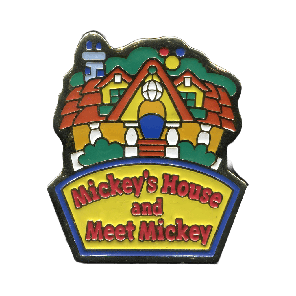 Mickey's House and Meet Mickey Disney pin