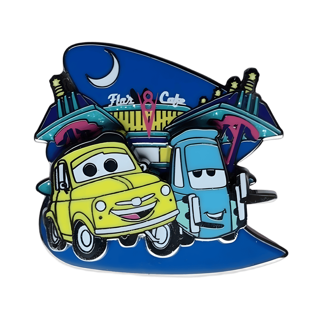 Annual Passholder - Meet Us At Flo’s Featuring Luigi and Guido Disney pin