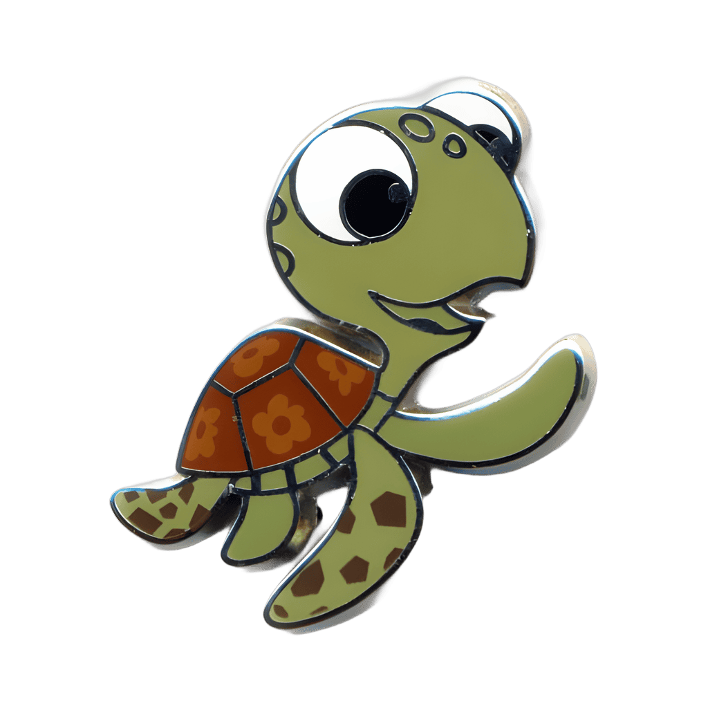 Squirt Facing Right Disney pin
