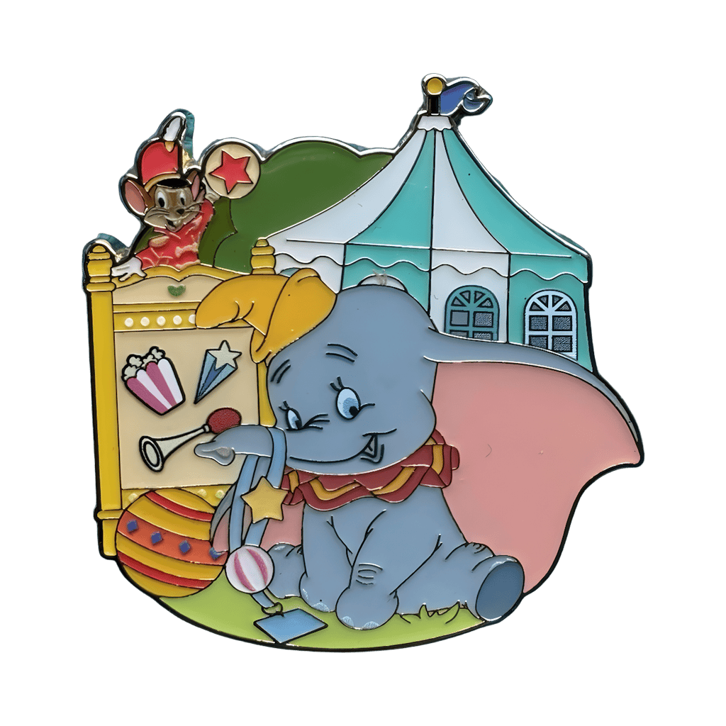 Dumbo and Timothy Q. Mouse Disney pin
