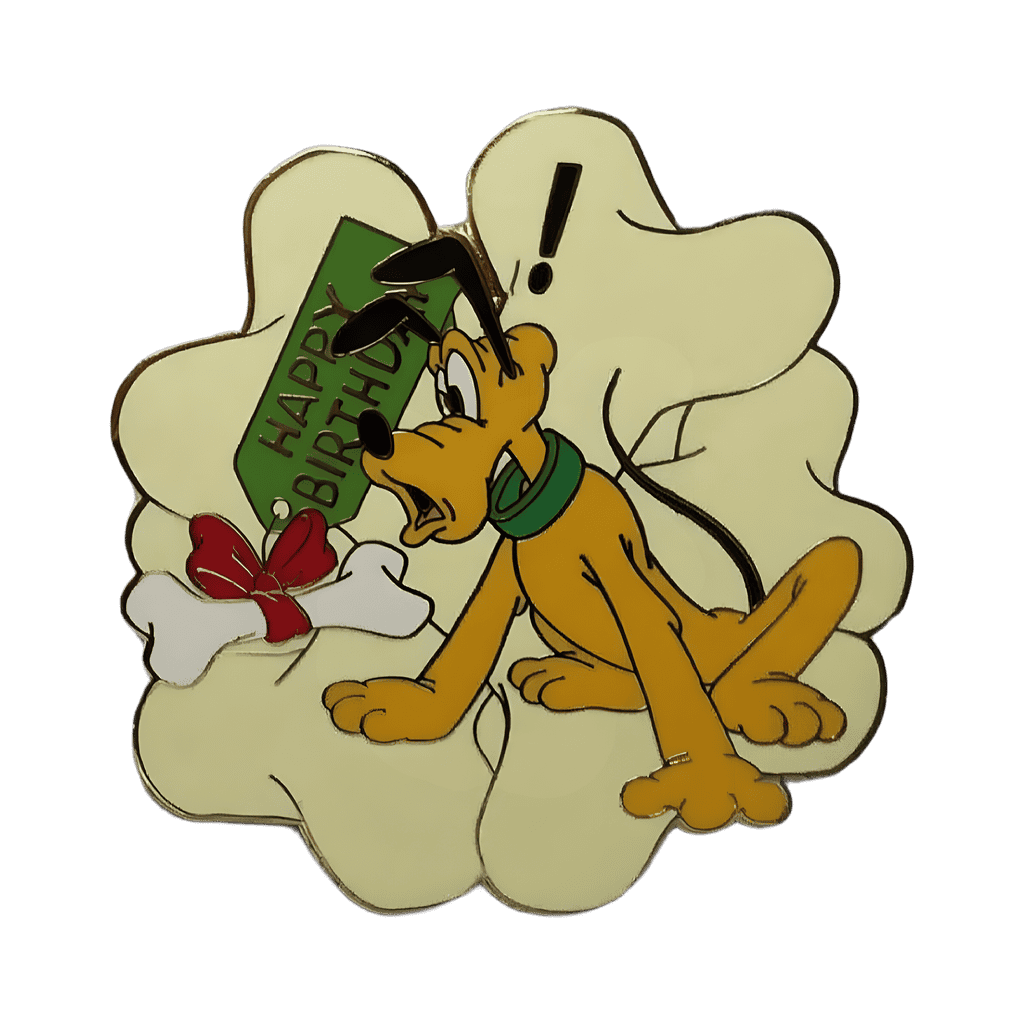 Disney Auctions - Pluto Birthday Bone Disney pin