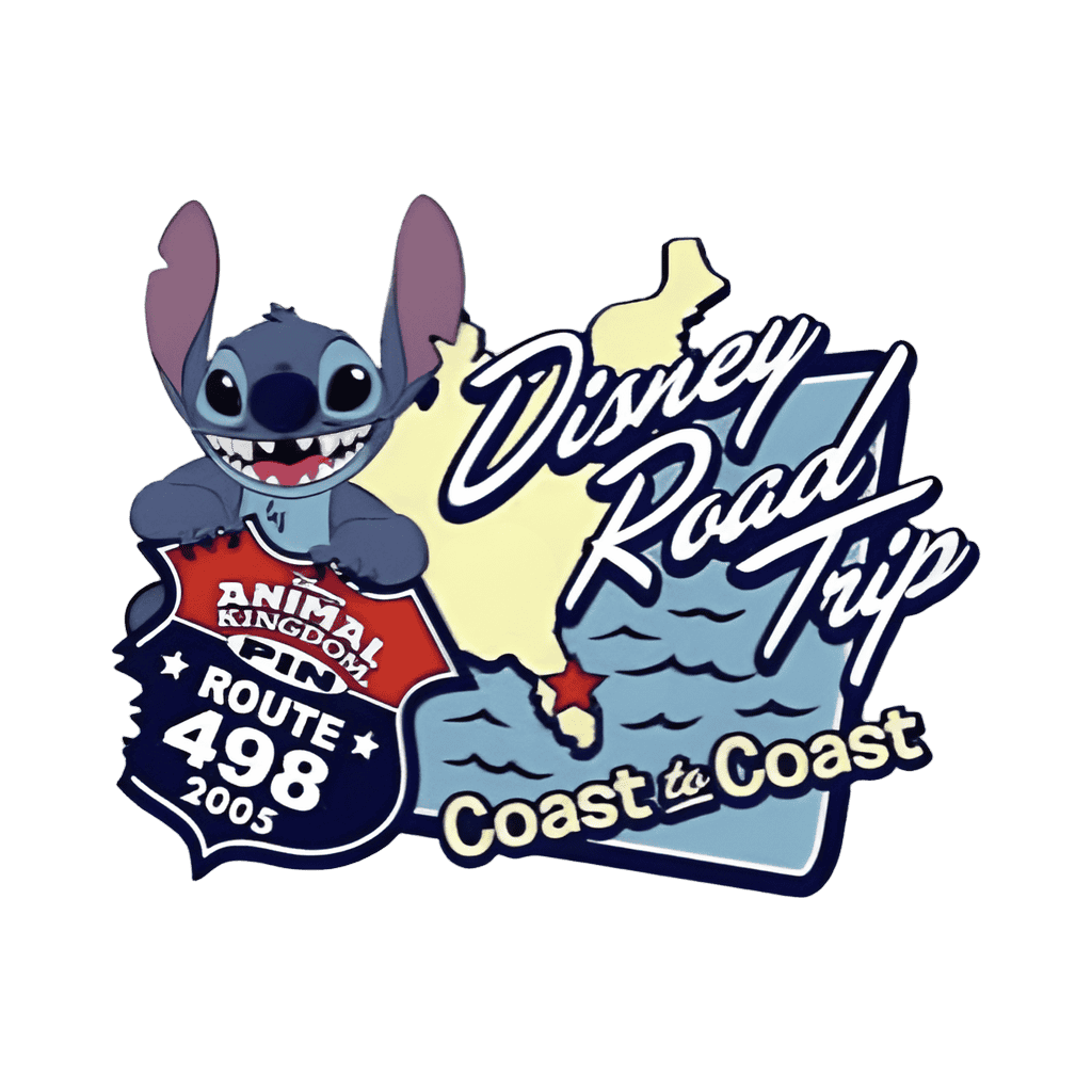 Stitch Logo Disney pin