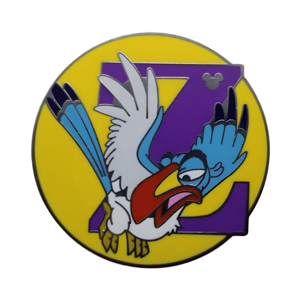 Z for Zazu Disney pin