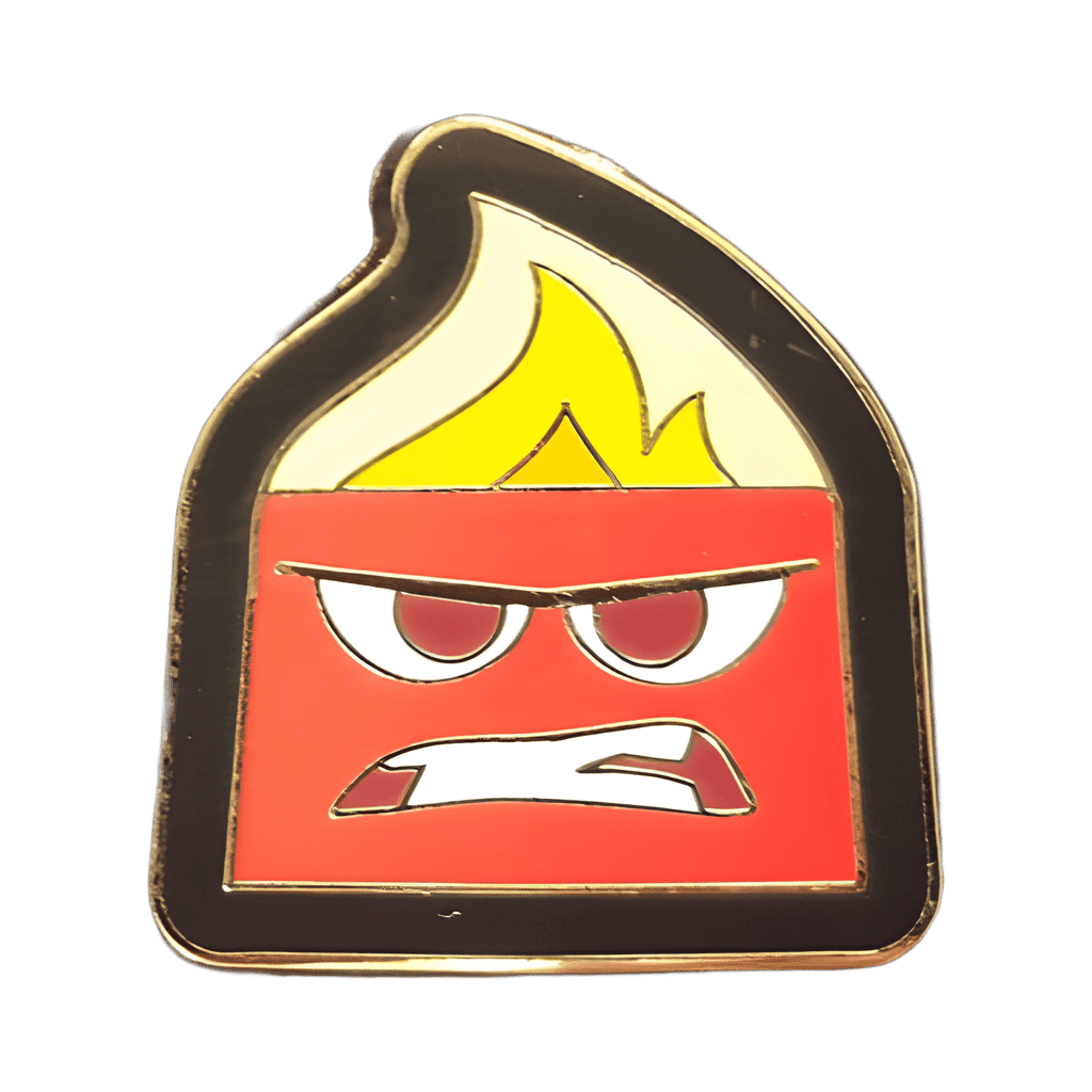 Anger Disney pin