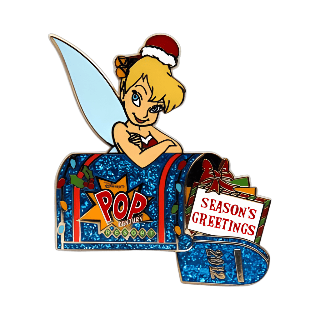 Disney's Pop Century Resort - Tinker Bell - Season's Greetings Disney pin