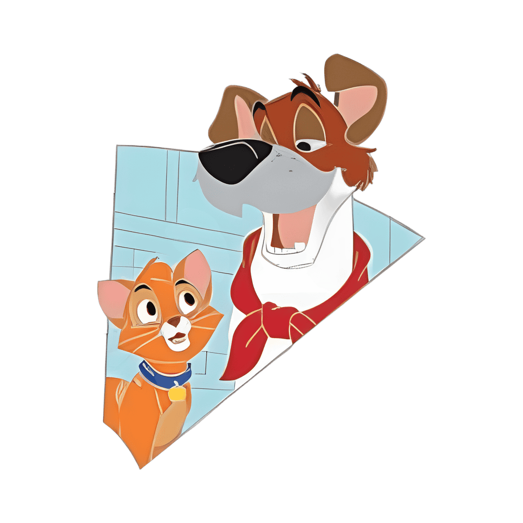 Oliver & Dodger Disney pin