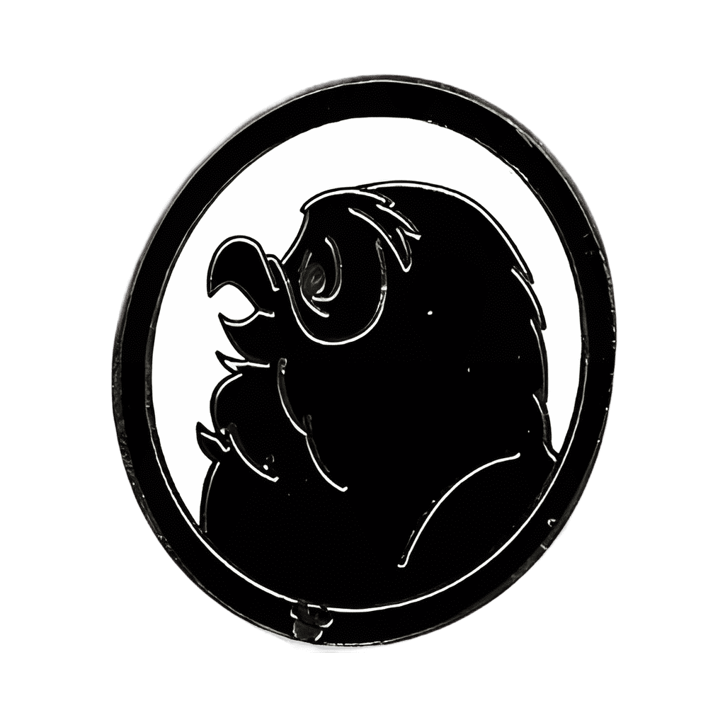 Owl Silhouette Disney pin