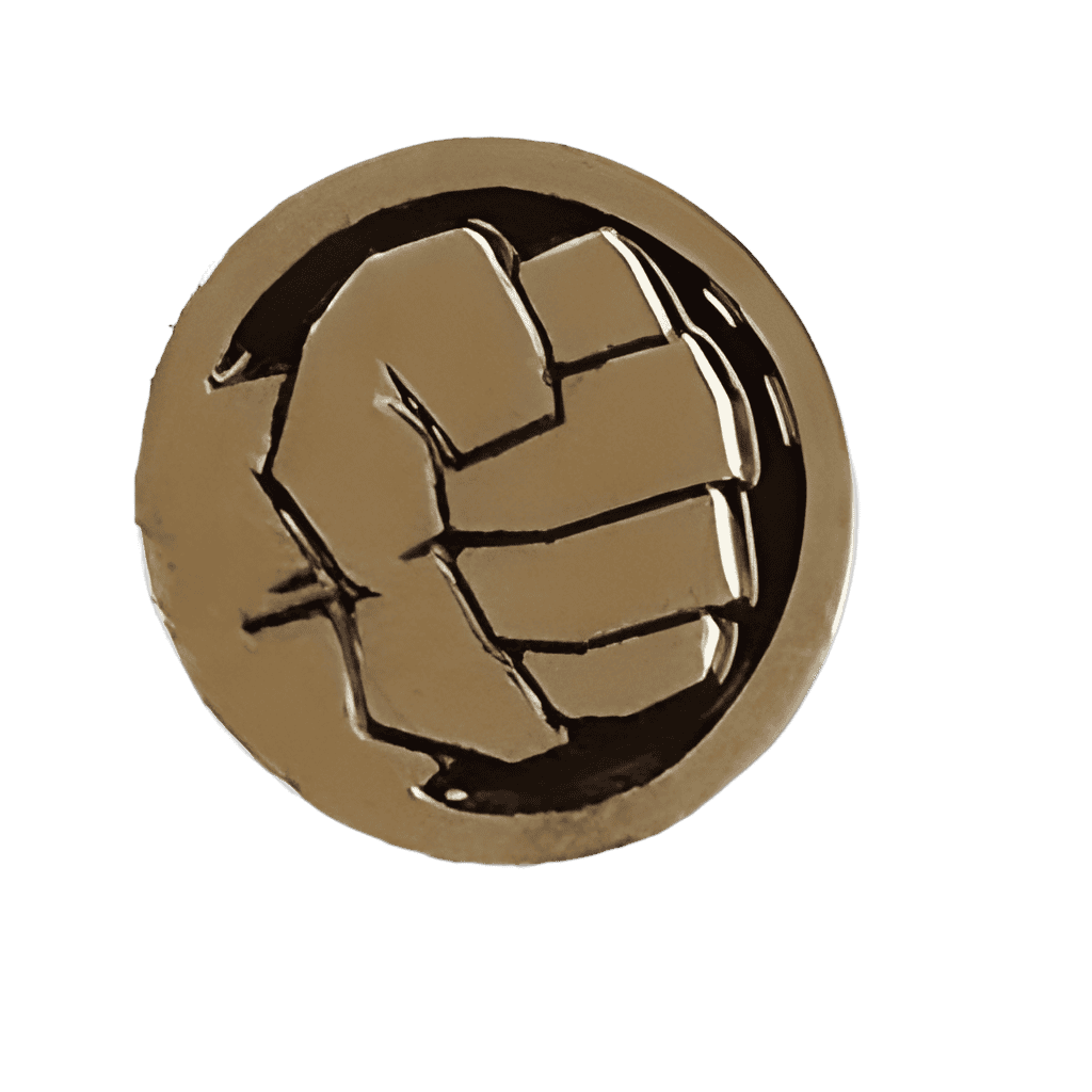 Hulk Fist Disney pin