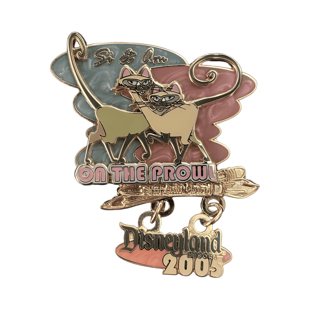 Si and Am On the Prowl Disney pin
