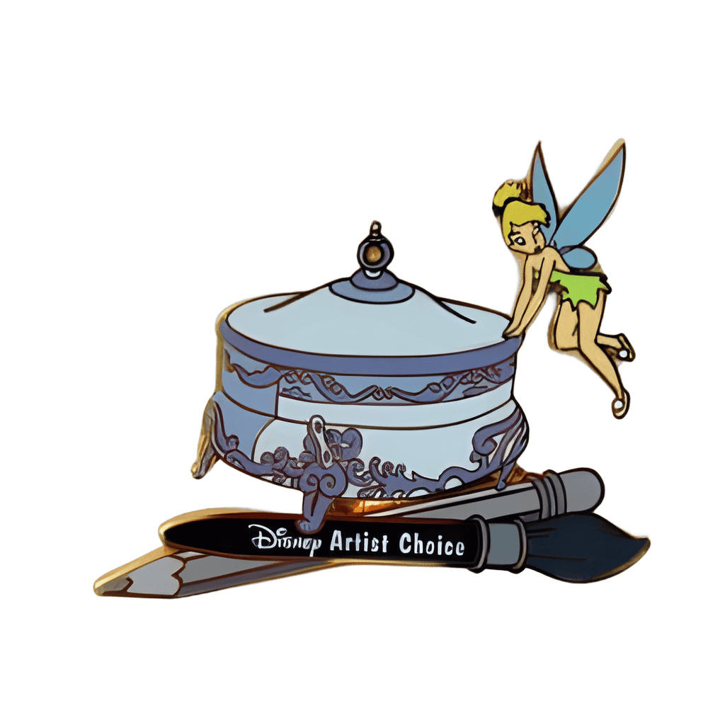 Tinker Bell with Powder Box Disney pin