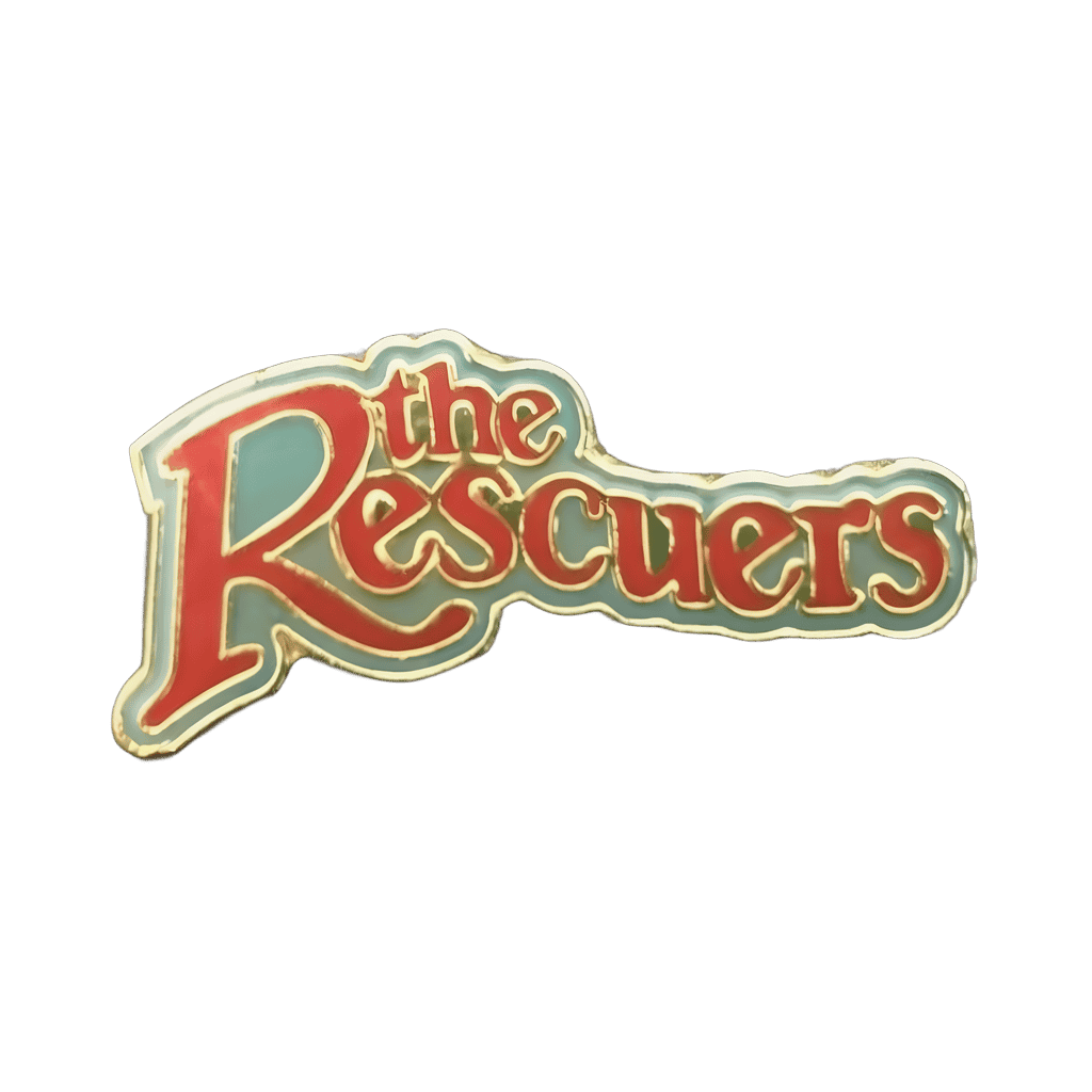 Rescuers Logo Disney pin