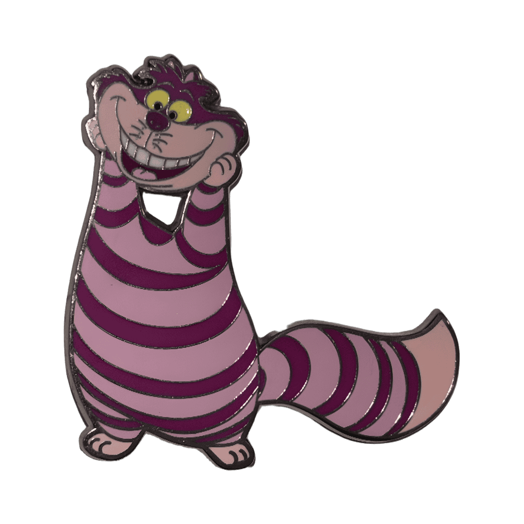 Cheshire Cat Holding His Head Disney pin