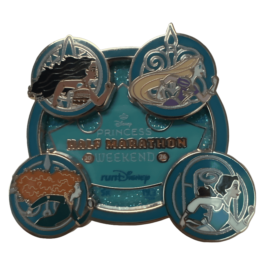 Princess Half Marathon Weekend - 2026 Disney pin
