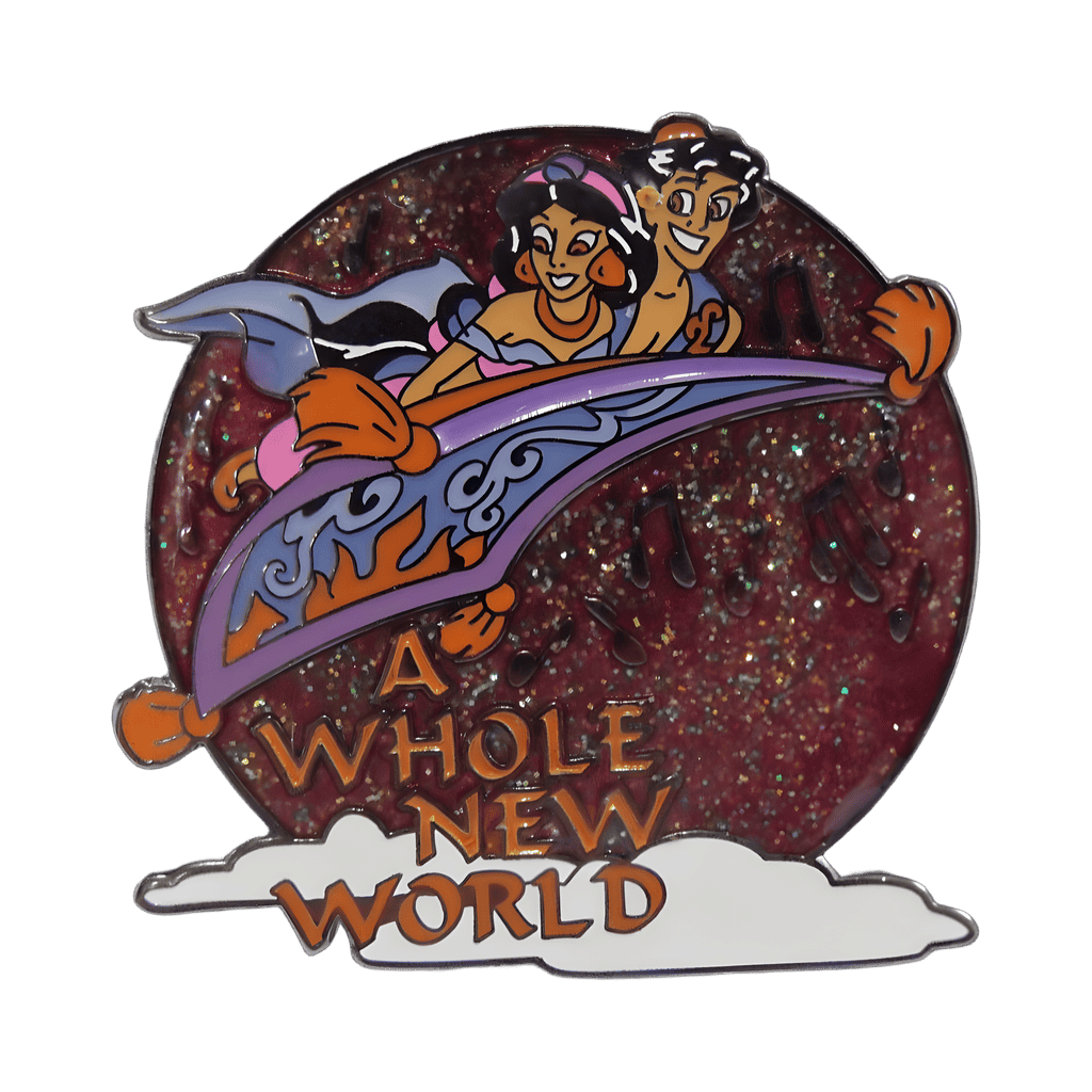 A Whole New World (Pink) Musical Disney pin