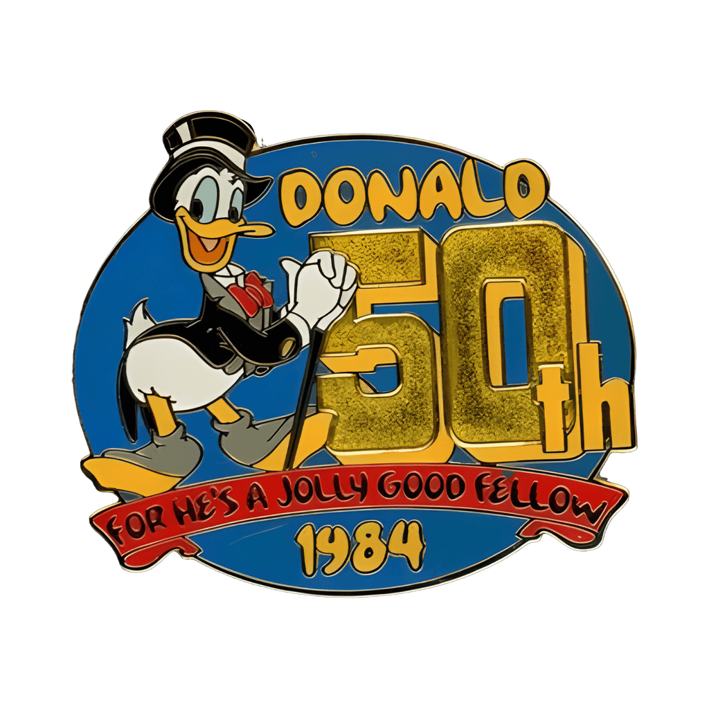 For He's a Jolly Good Fellow (Blue) Disney pin