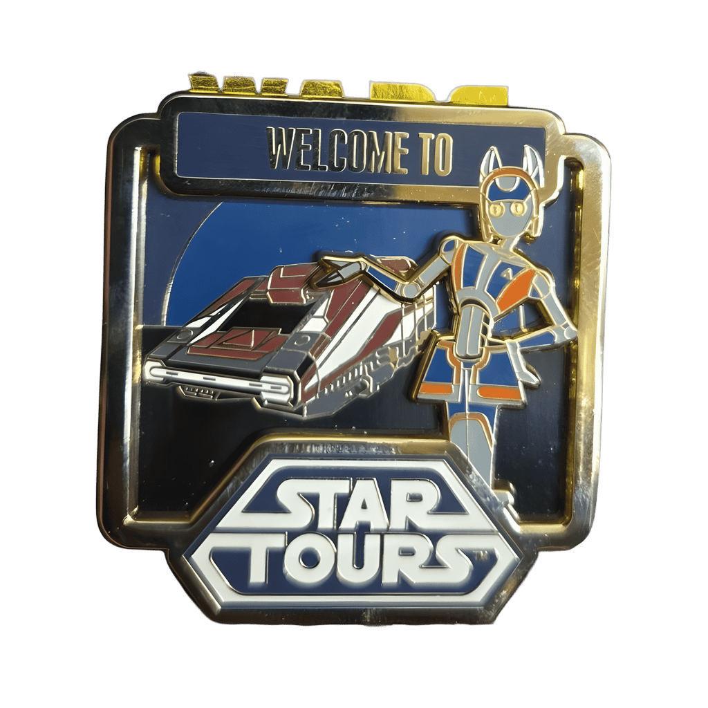 Welcome to Star Tours Disney pin