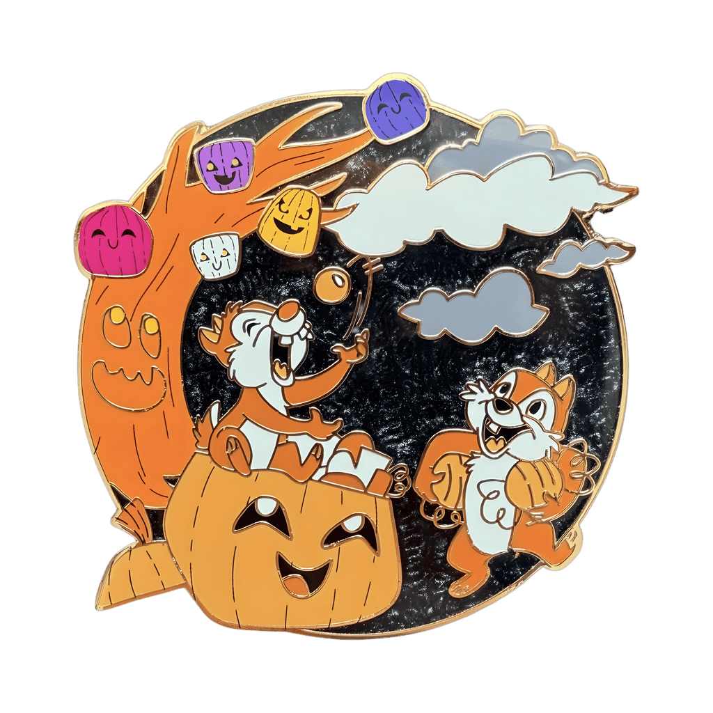 Chip 'n Dale Halloween Treats Disney pin