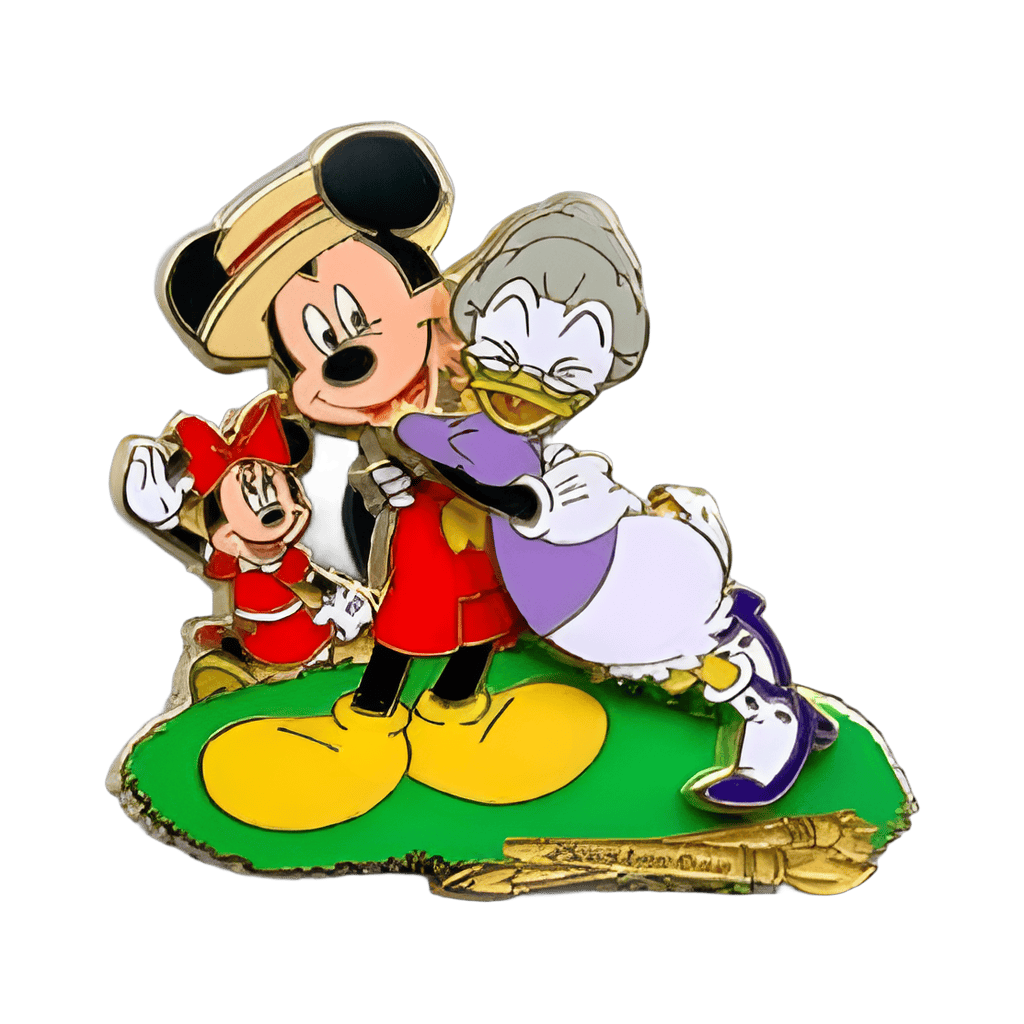 Mickey & Minnie with Grandma Duck Disney pin