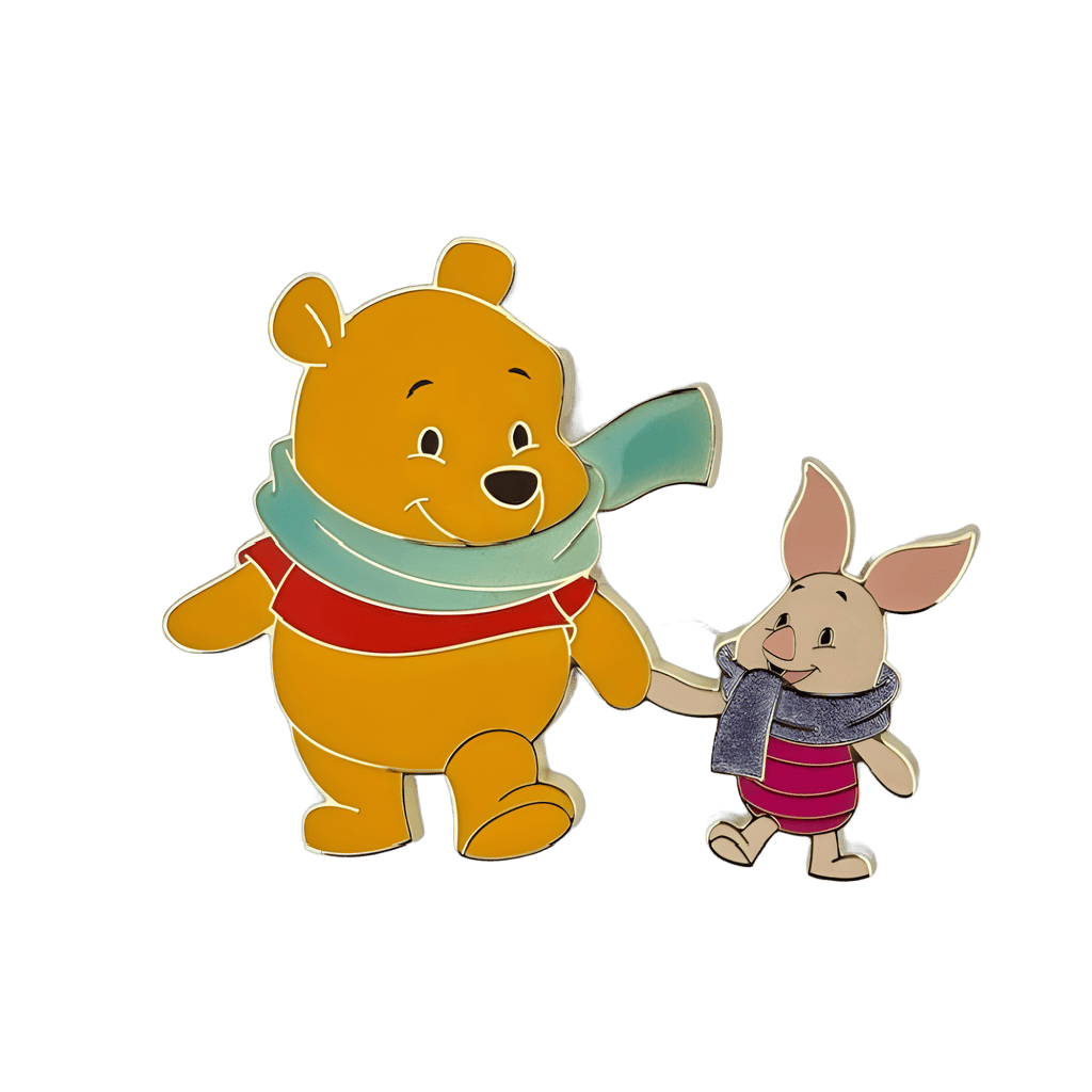 Winnie the Pooh and Piglet Disney pin