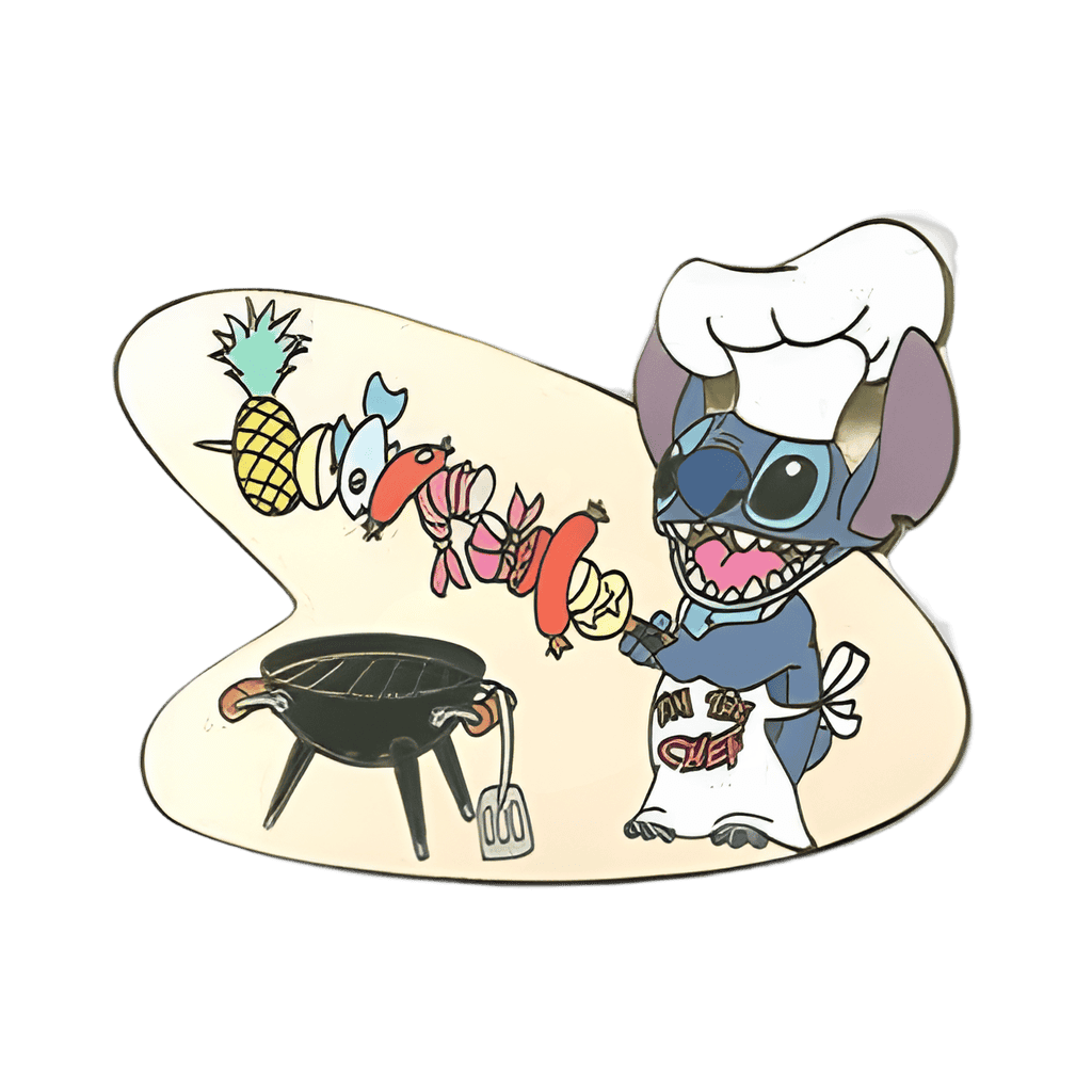 Stitch BBQ Disney pin