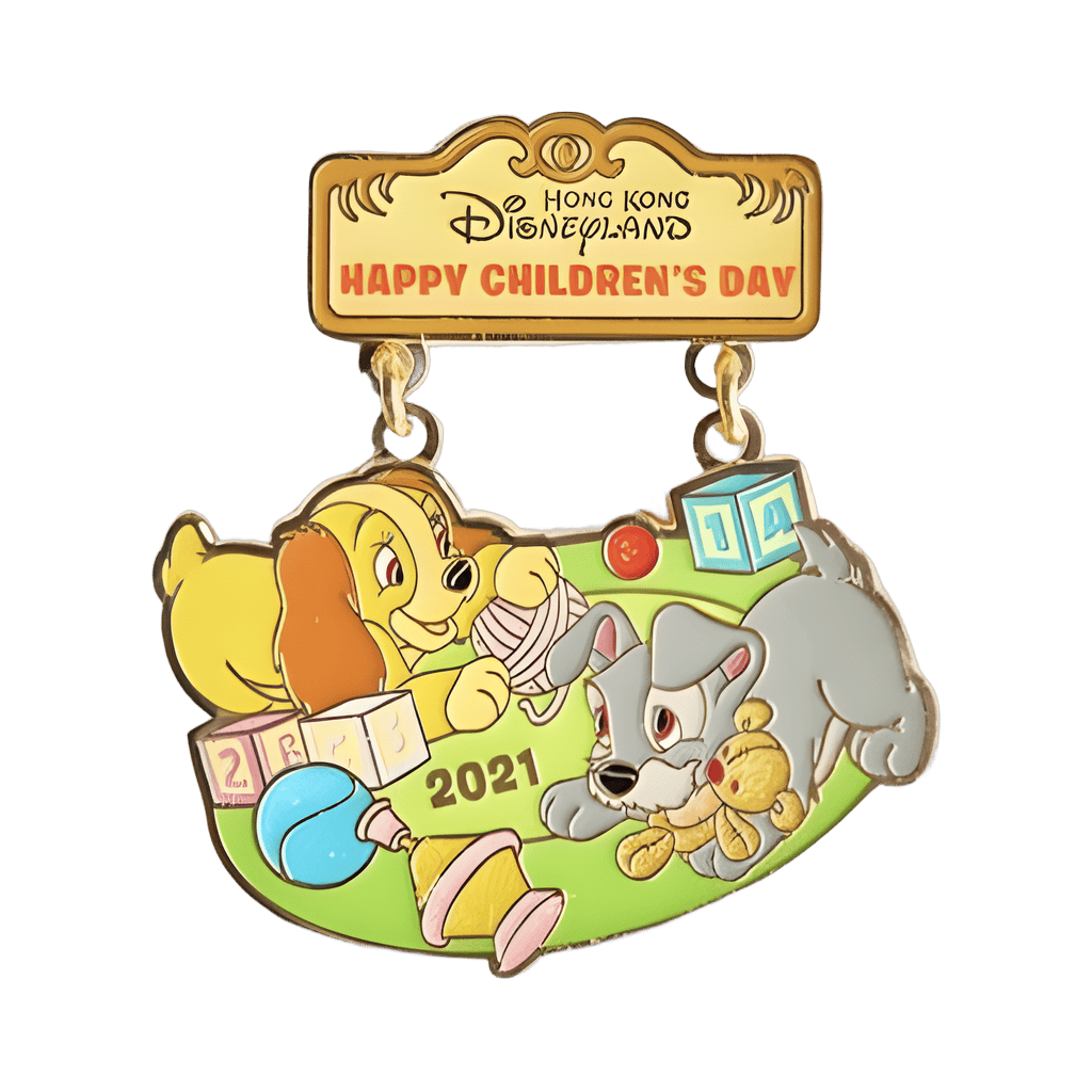 2021 - Puppy Lady and the Tramp Disney pin