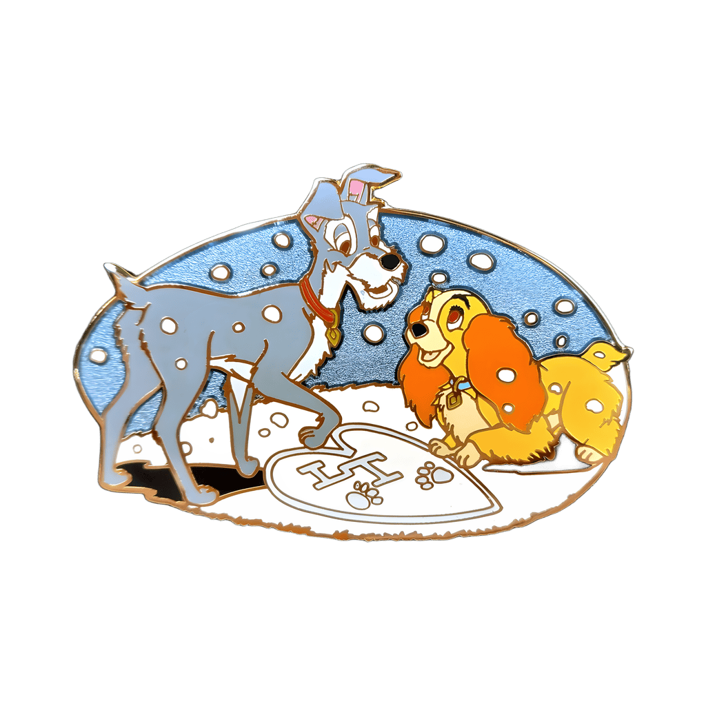 Lady and Tramp Disney pin