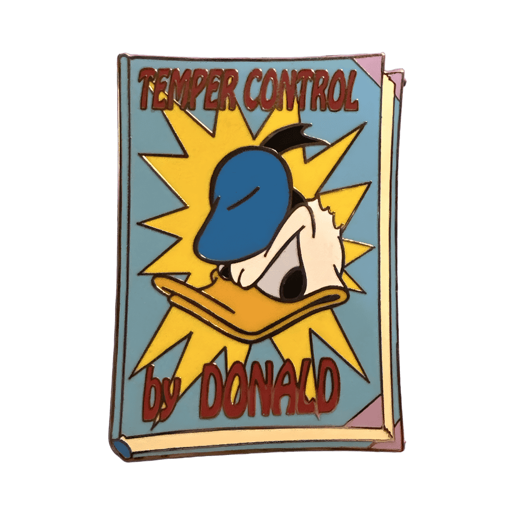 Temper Control by Donald Disney pin