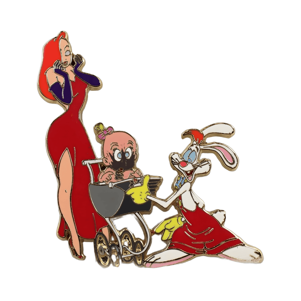 April Fool's Day 2006 (Roger & Jessica Rabbit w/ Baby Herman) Disney pin