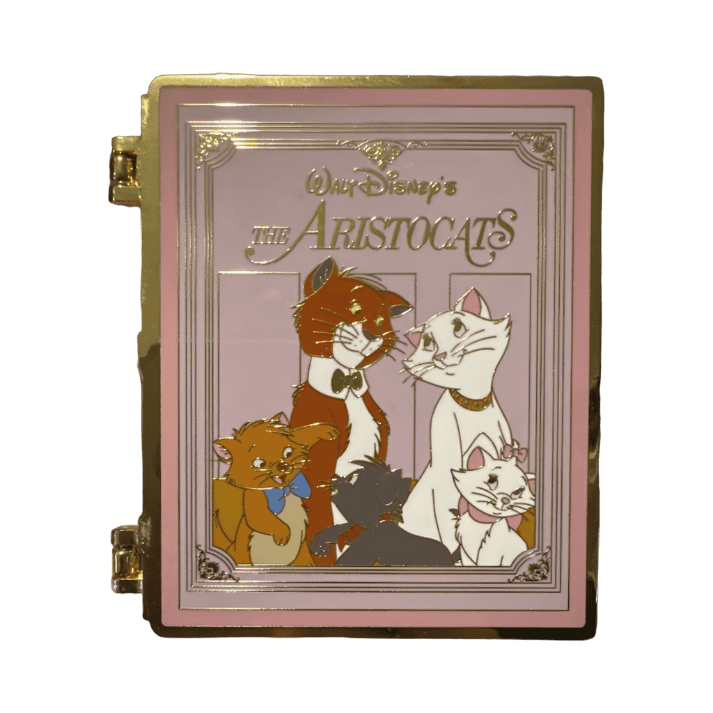 Aristocats Hinged Book Disney pin