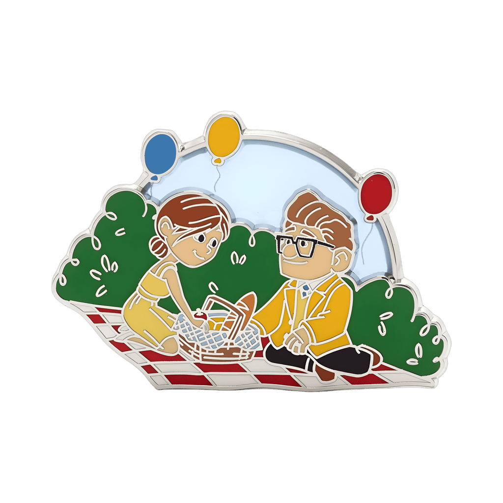 Carl and Ellie Picnic Disney pin