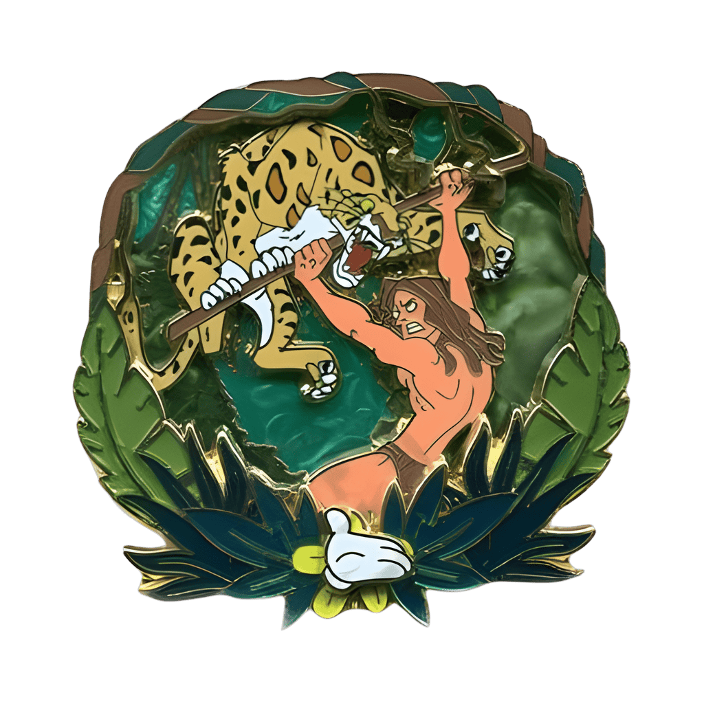 Tarzan White Glove Pin Disney pin