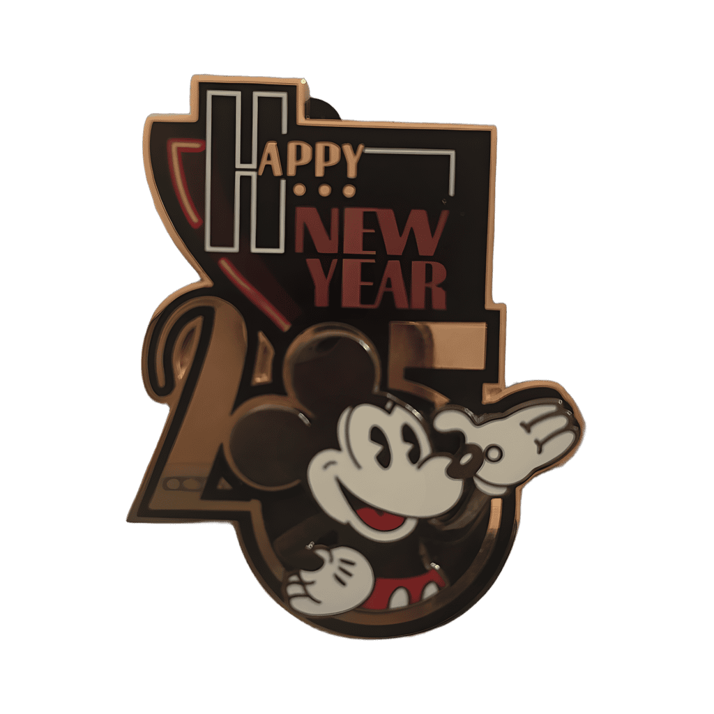 WDW Cast Member Exclusive - Happy New Year 2005 (Mickey Mouse) 3D Disney pin
