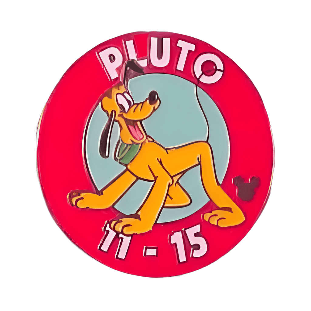 Magic Kingdom Parking Sign Pluto Disney pin