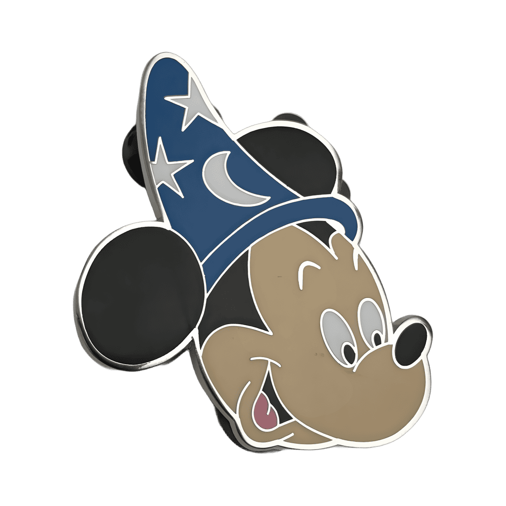 Sorcerer Mickey Mouse Head Disney pin
