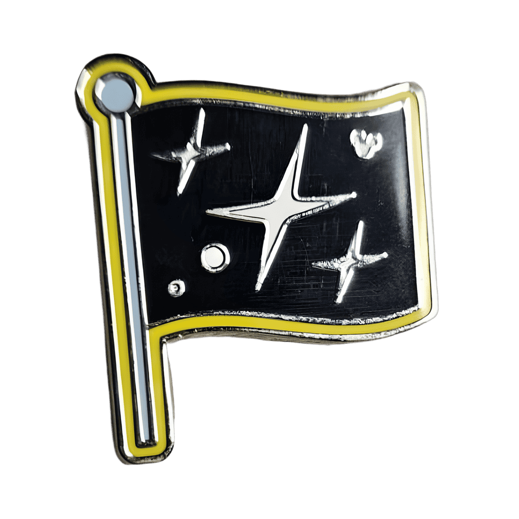 Mickey Standee Mini Mystery - Flag Disney pin