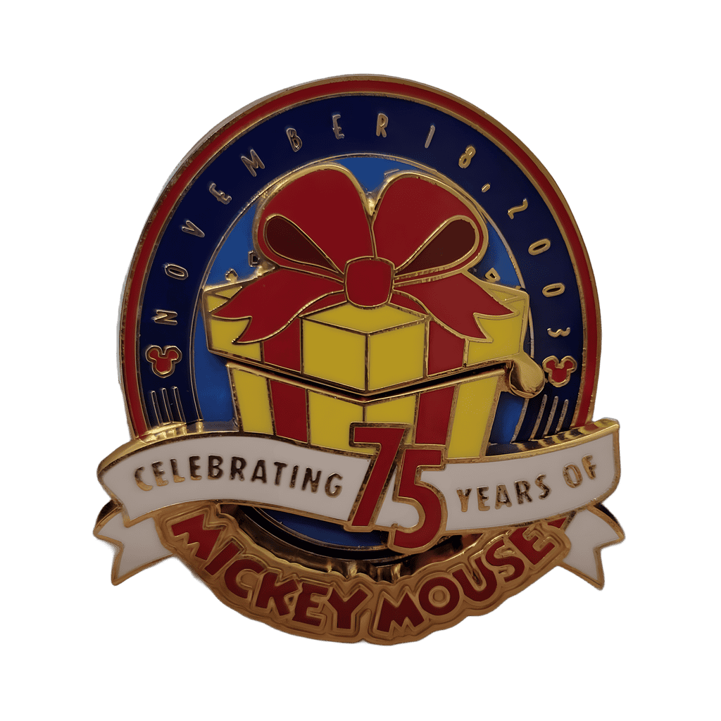 Cast member mickey mouse 75 years 2003 Disney pin